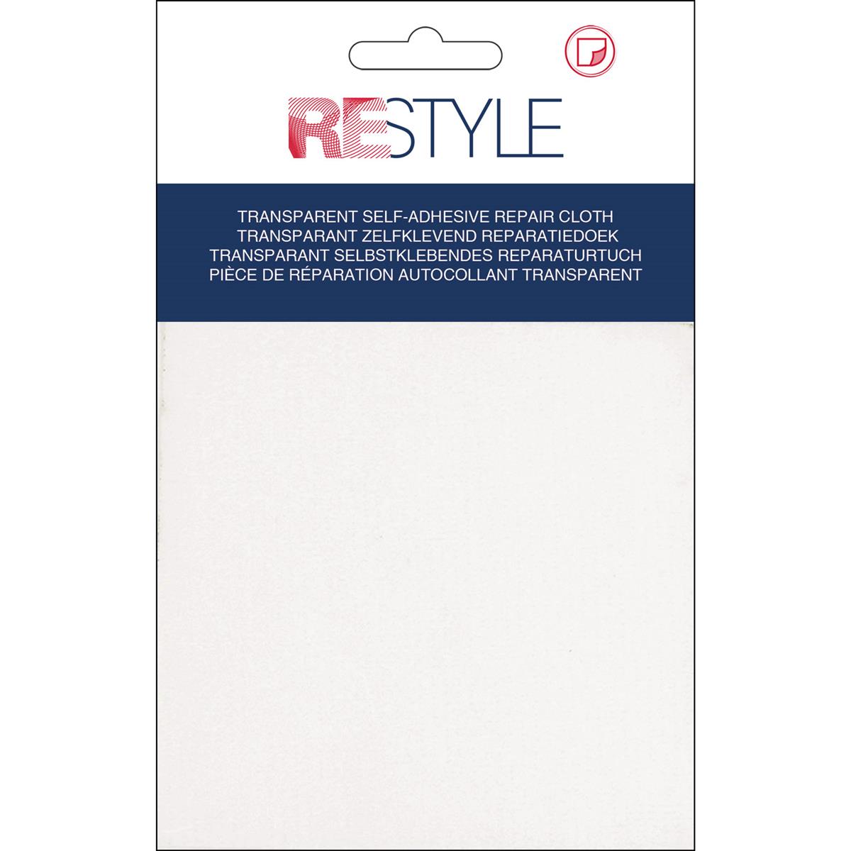 ReStyle Reparatiedoek nylon Transparant 10 cm x 20 cm