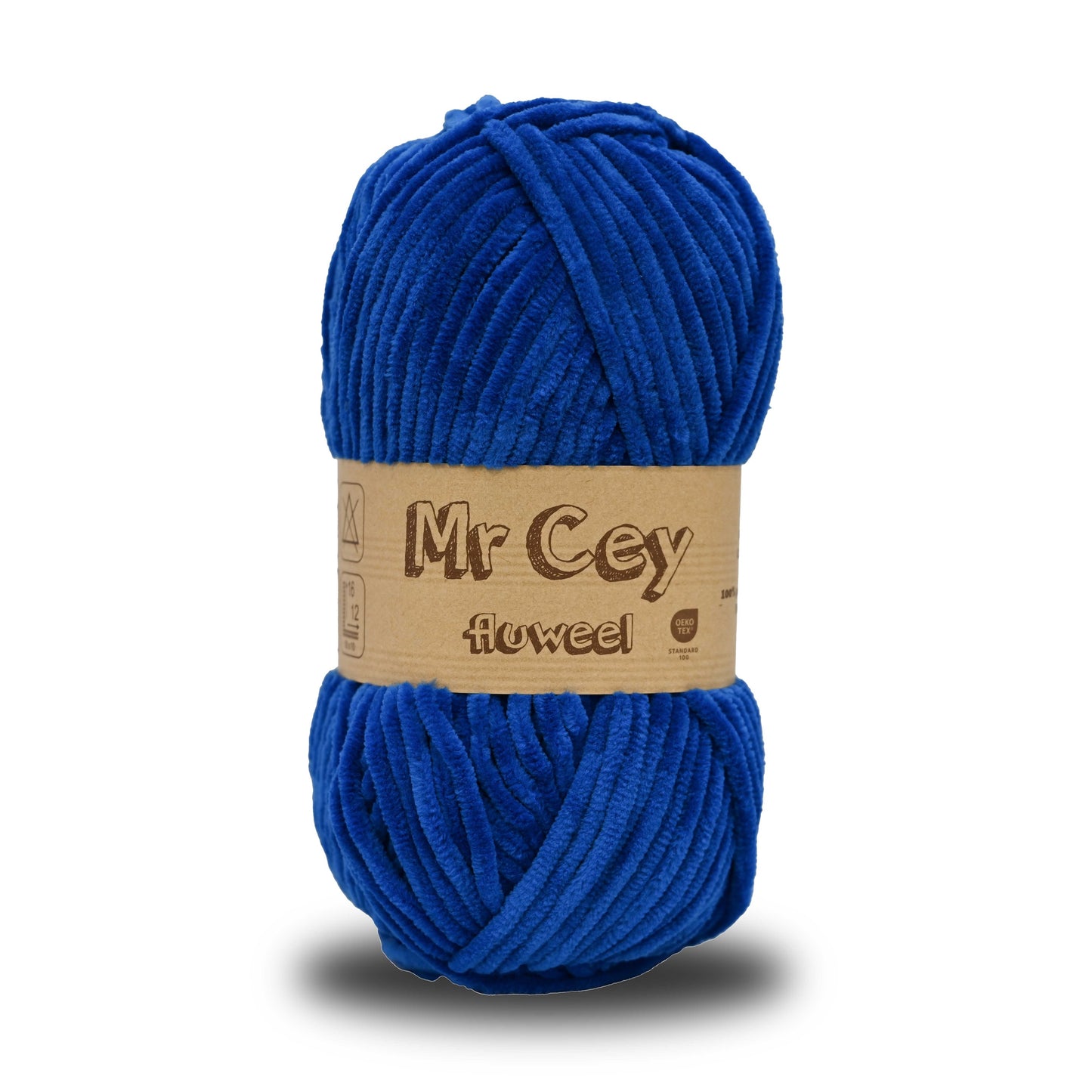 Mr. Cey Fluweel (Chenille) Royal (017)