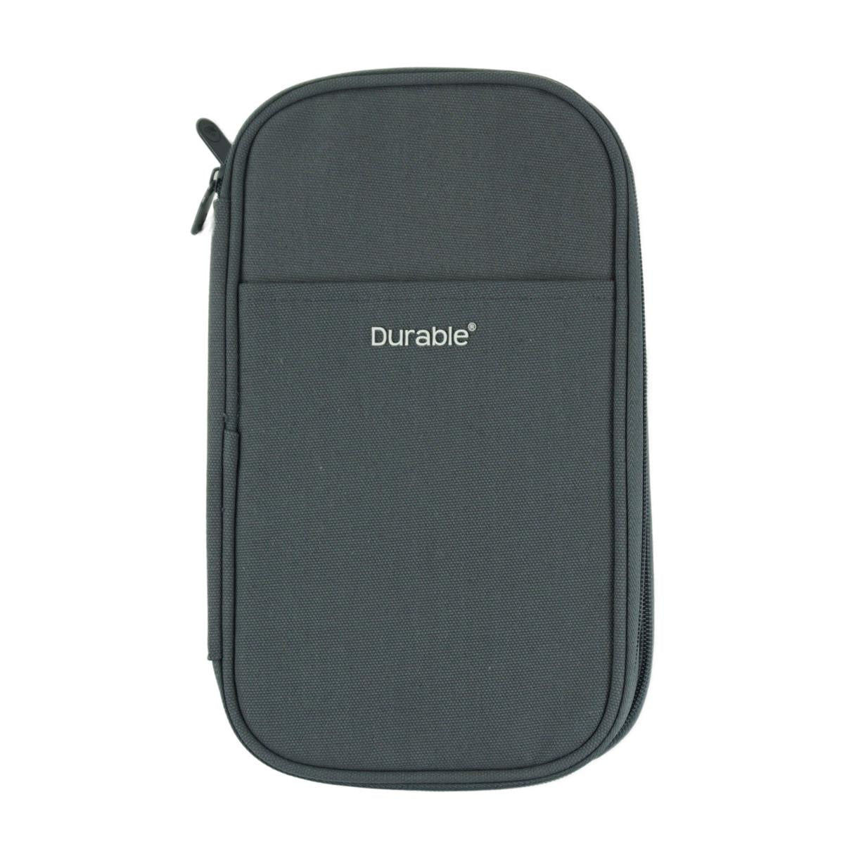 Durable dubbele handwerk etui voor haak- en breinaalden 30 x 18 x 5 cm
