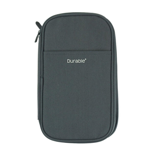 Durable dubbele handwerk etui voor haak- en breinaalden 30 x 18 x 5 cm