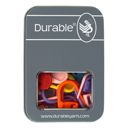 Durable Steekmarkeerders sluitbaar 30 mm, 32 stuks