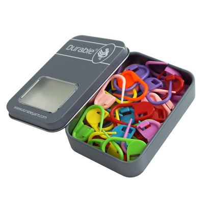 Durable Steekmarkeerders sluitbaar 30 mm, 32 stuks