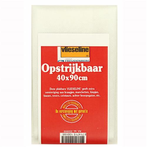 Antex 231010 vlieseline 40x90 cm wit strijkbaar