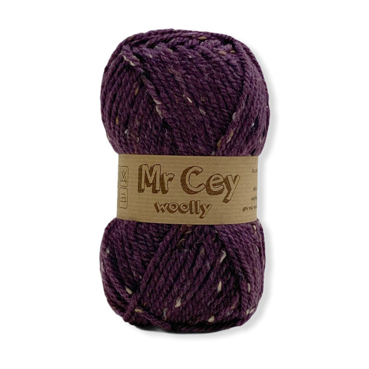 Mr. Cey Woolly Tweed 738 Plum