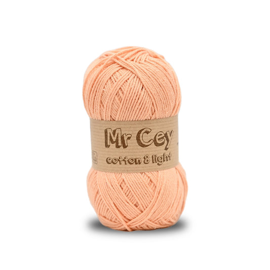 Mr. Cey Cotton 8 Light 045 Apricot