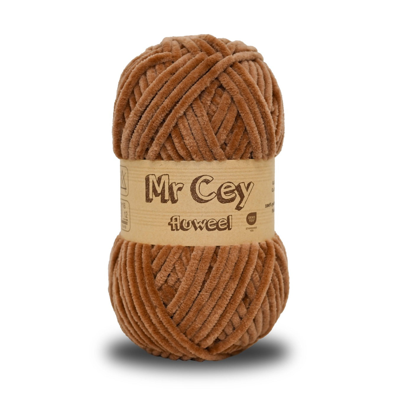 Mr. Cey Fluweel (Chenille) Coffee and Cream (046)