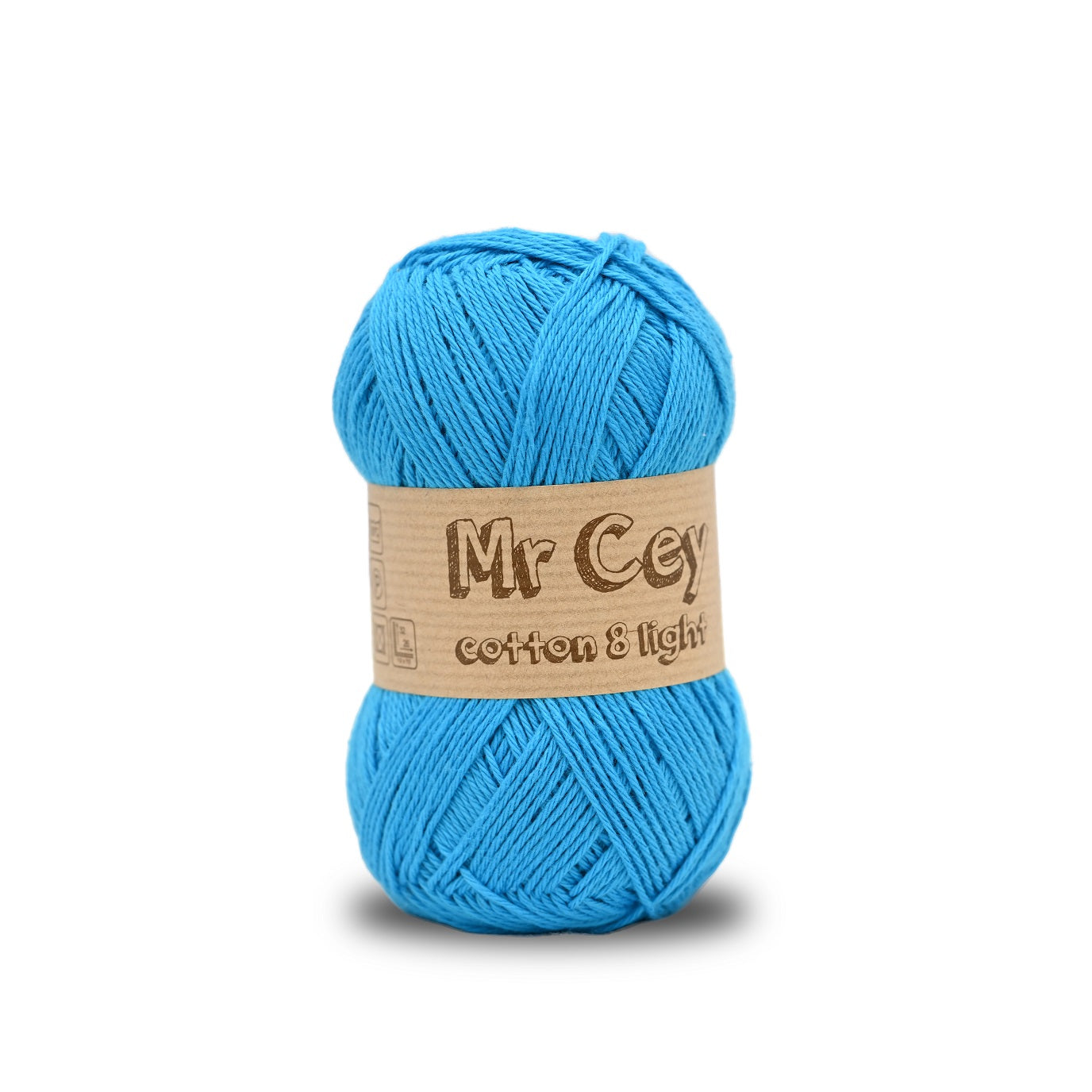 Mr. Cey Cotton 8 Light 082 Turquoise
