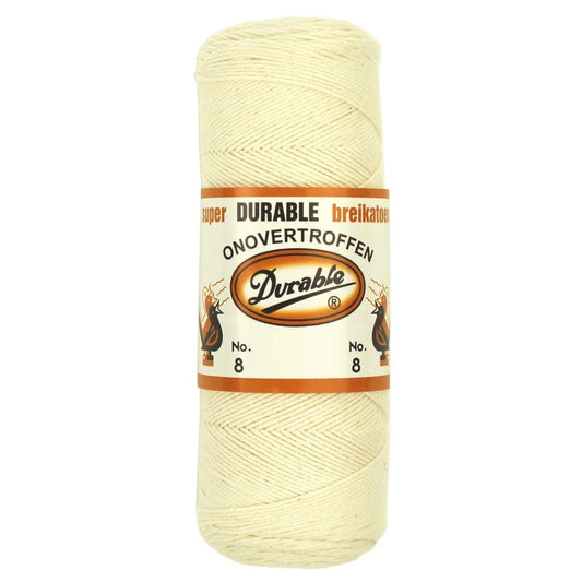 Durable Breikatoen No 8 Ecru