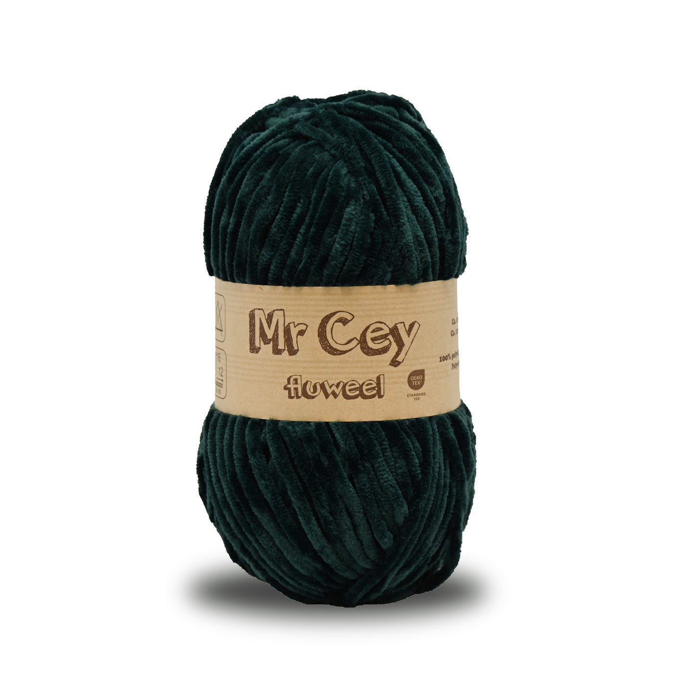 Mr. Cey Fluweel (Chenille) Dark Teal (100)