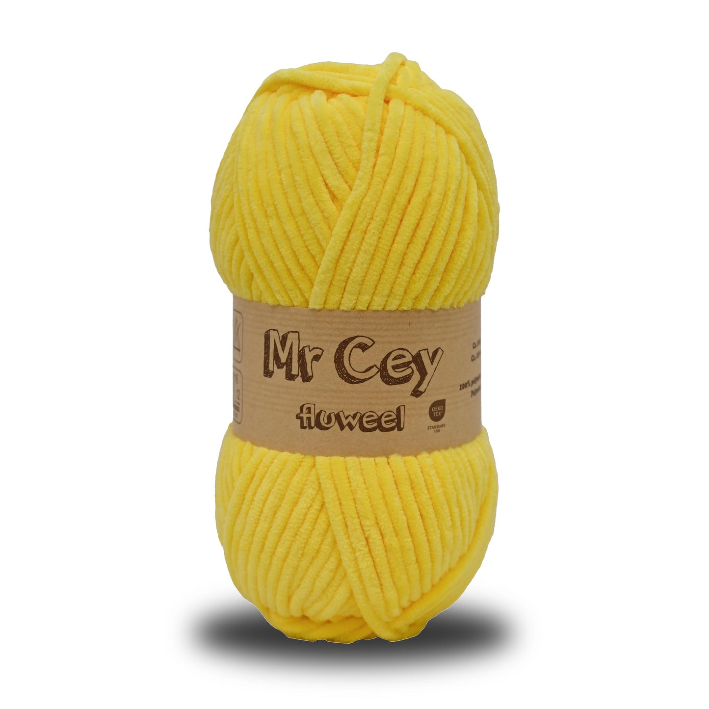 Mr. Cey Fluweel (Chenille) Citron (103)