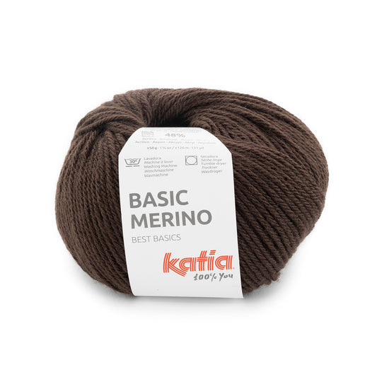 Katia Basic Merino Dark Chocolate (106)