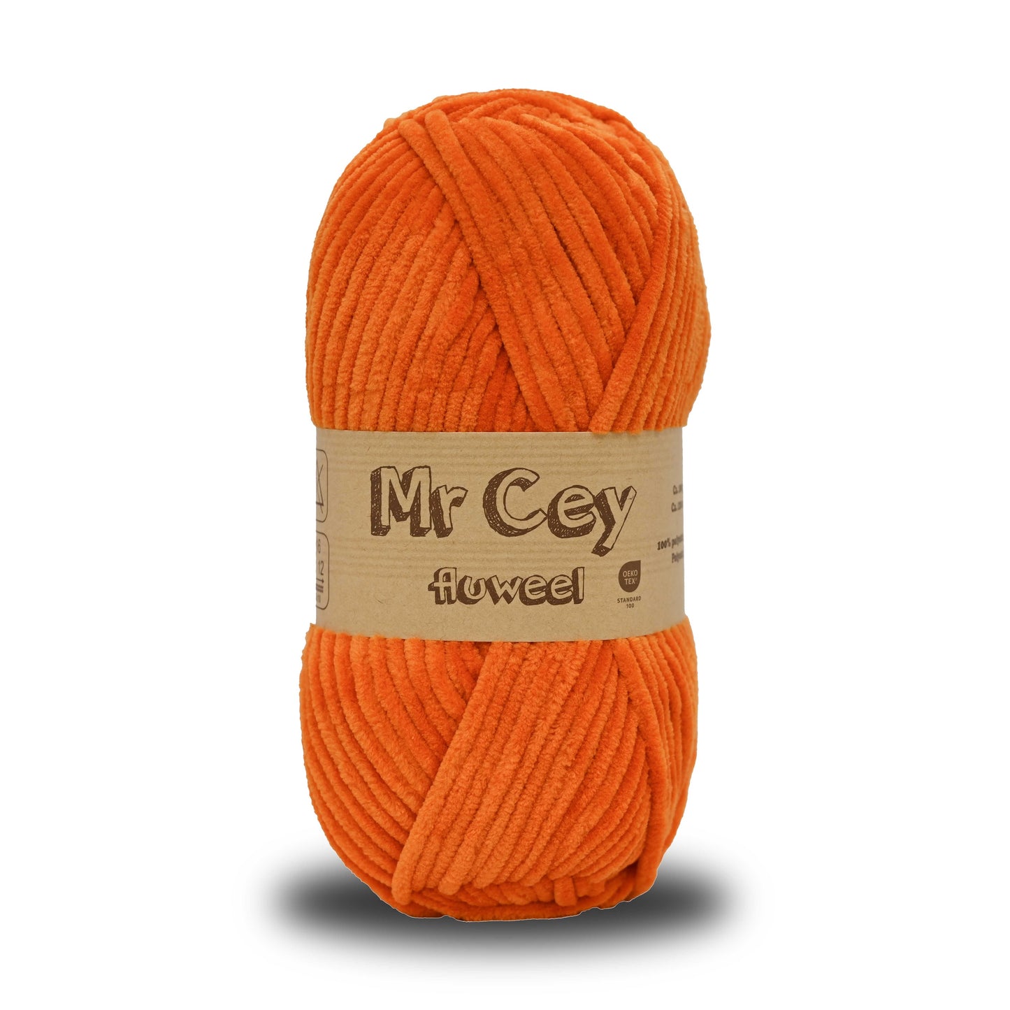 Mr. Cey Fluweel (Chenille) Pumpkin (106)