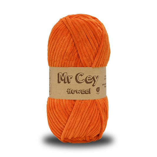 Mr. Cey Fluweel (Chenille) Pumpkin (106)