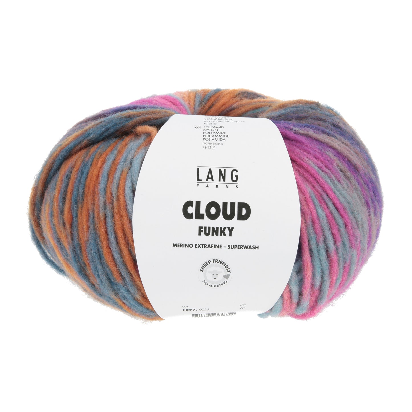 Lang Yarns Cloud Twister Purple Rain (0025)