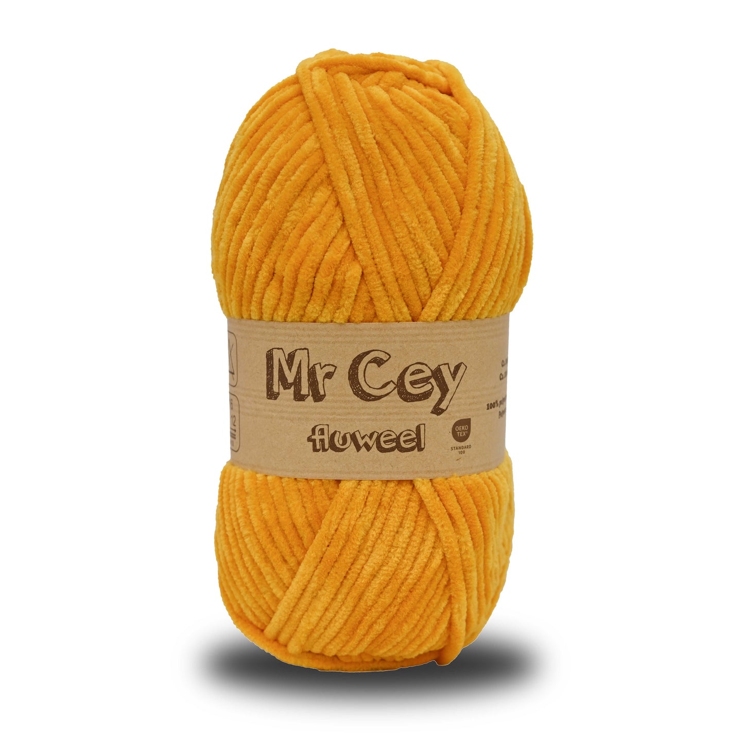 Mr. Cey Fluweel (Chenille) Honey (107)