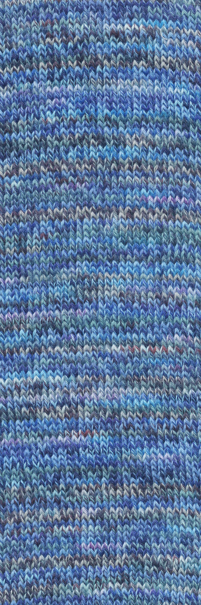 Lang Yarns Wool Addicts FootPrints Blue (0007)