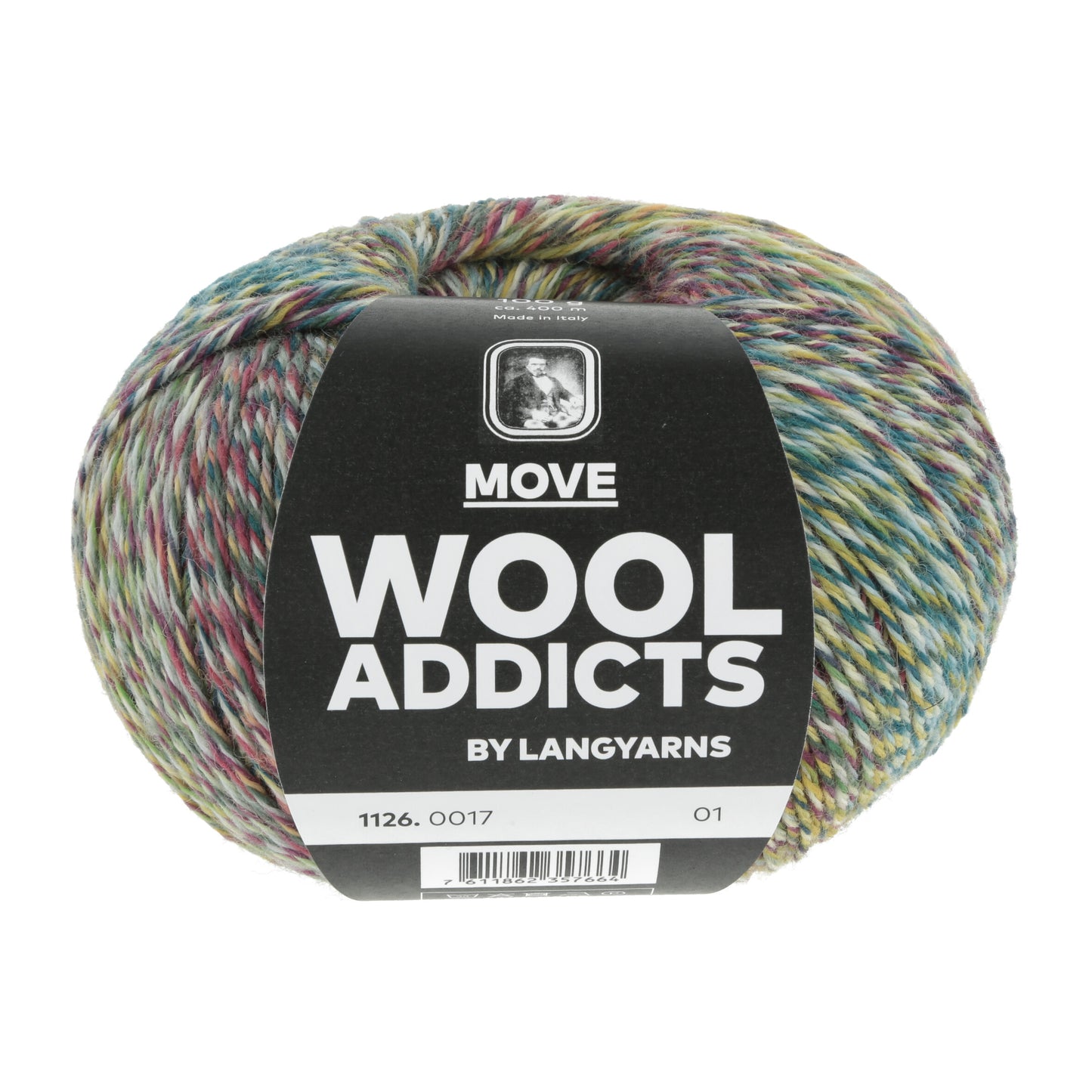Lang Yarns Wool Addicts Move Shadow (0017)