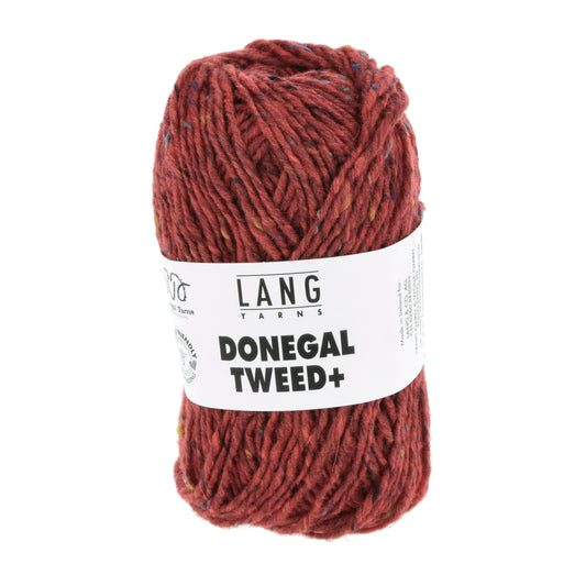 Lang Yarns Donegal Tweed+ Red (0060)