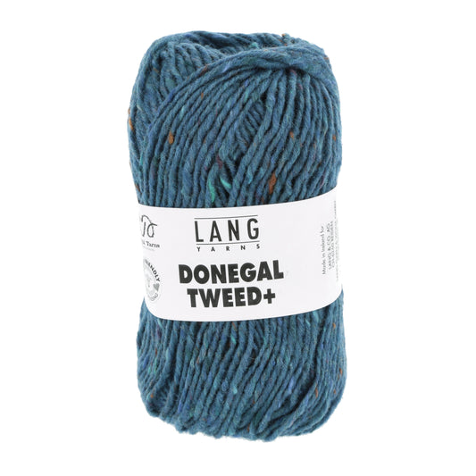 Lang Yarns Donegal Tweed+ Petrol (0074)