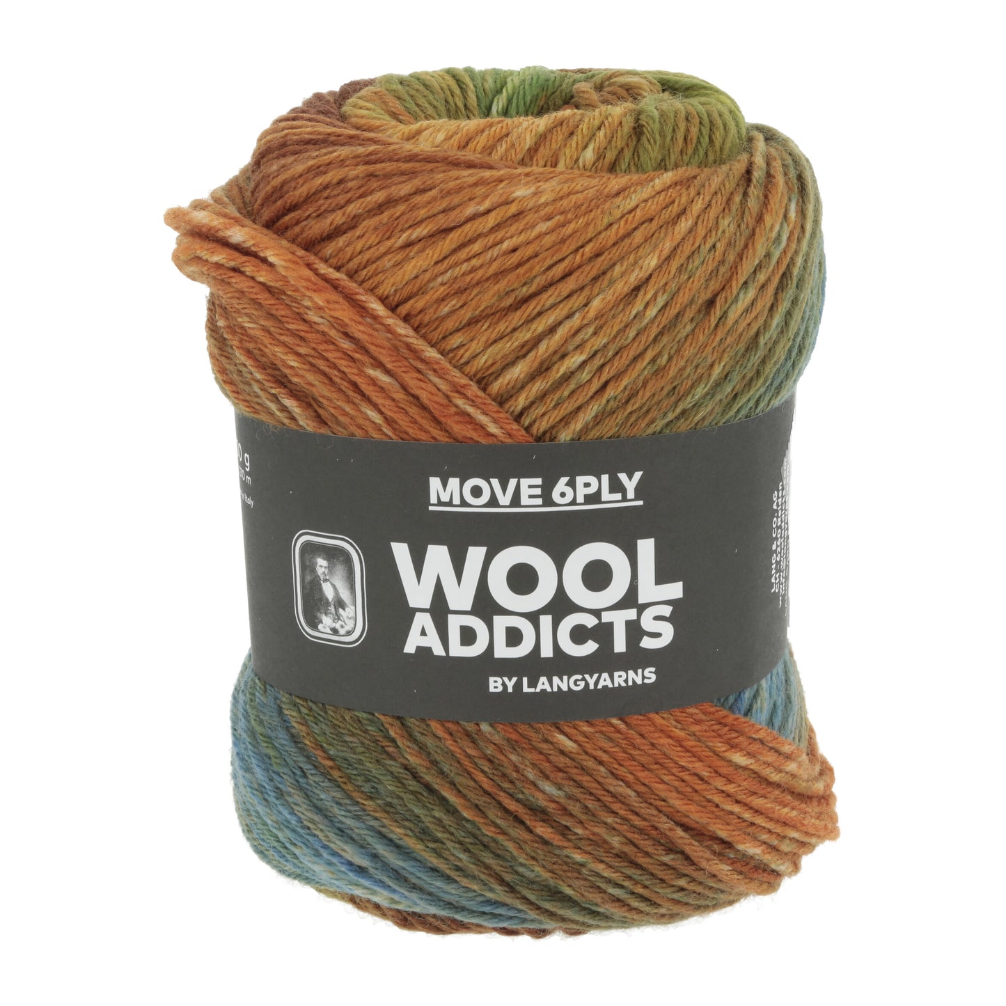 Lang Yarns Wool Addicts Move 6 PLY Jungle (0008)