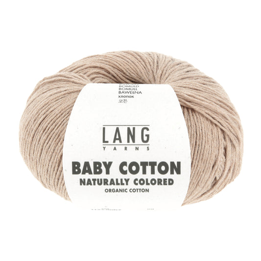 Lang Yarns Baby Cotton Naturally Colored Caramel (0007)