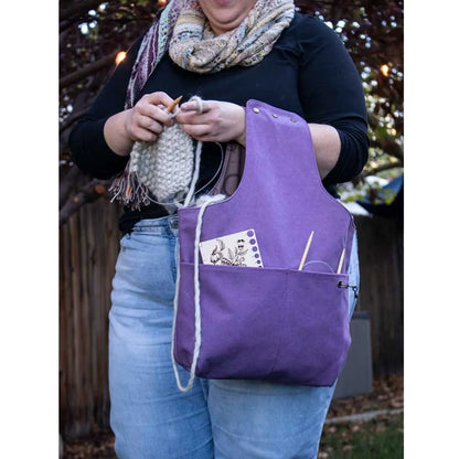 Della Q Nora Big Bucket 53x40x12 cm Indigo