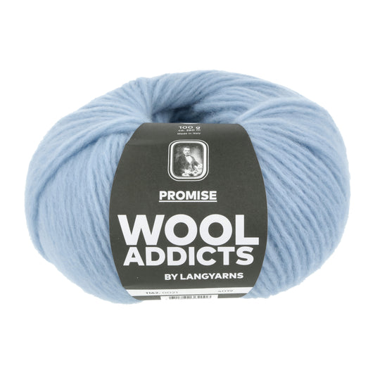 Lang Yarns Wool Addicts Promise Cloud Blue (0021)