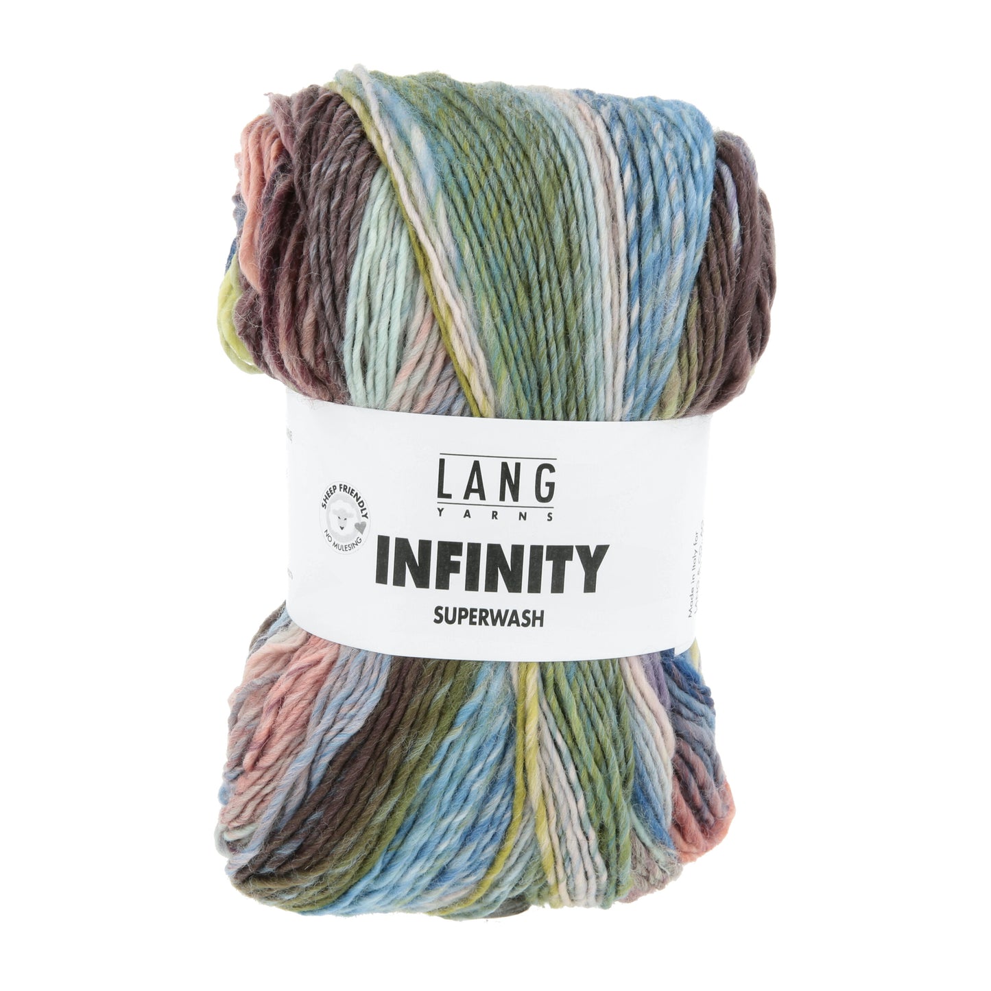 Lang Yarns Infinity Greenish (0005)