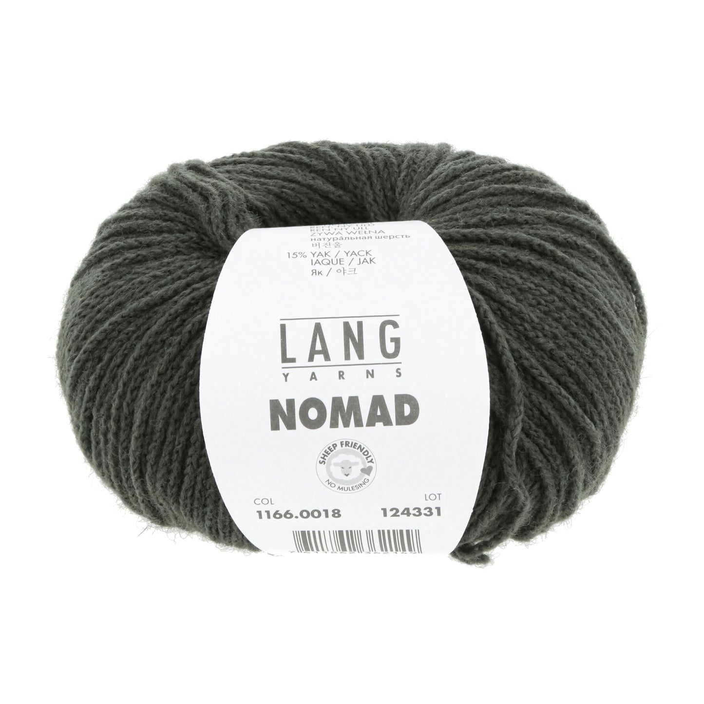 Lang Yarns Nomad Dark Green (0018)