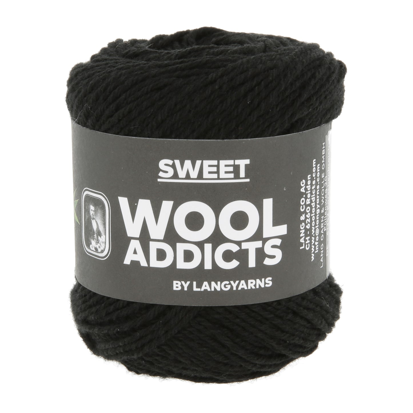 Lang Yarns Wool Addicts Sweet Black (0004)