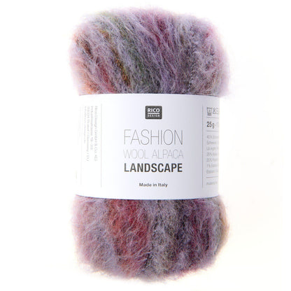 Rico Fashion Wool Alpaca Landscape Late Sundown (004)