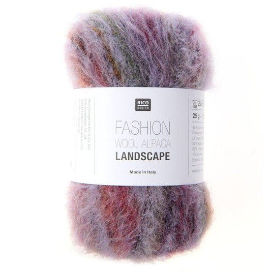 Rico Fashion Wool Alpaca Landscape Late Sundown (004)