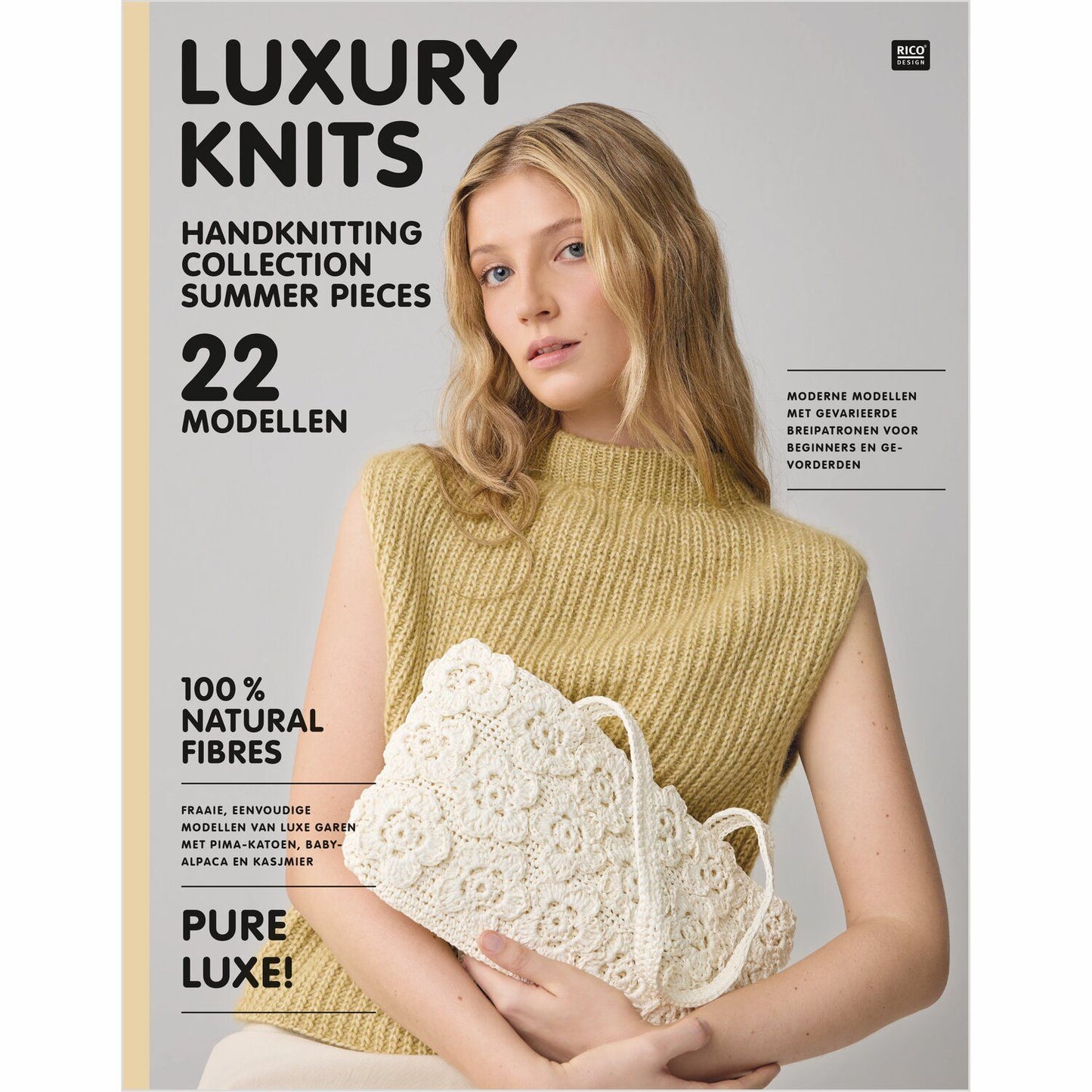 Luxury knits handknitting collection summer pieces