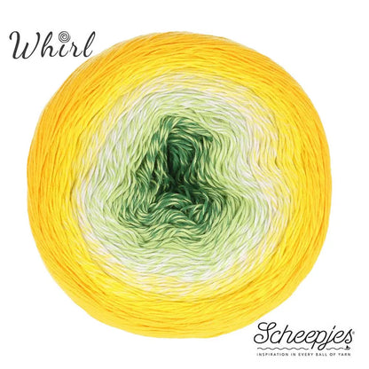 Scheepjes Cotton Whirl Lemon Limeade (713)