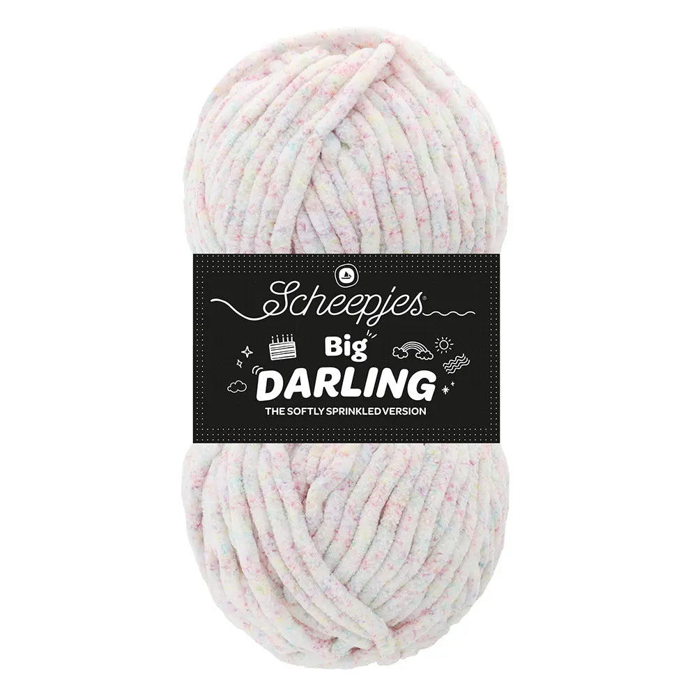Scheepjes Big Darling Sprinkled Snow Cone (01)
