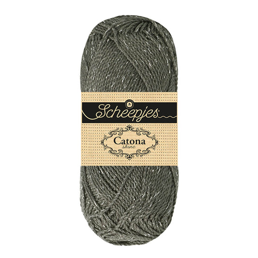 Scheepjes Catona Shine Metal Grey Silver (242-S)
