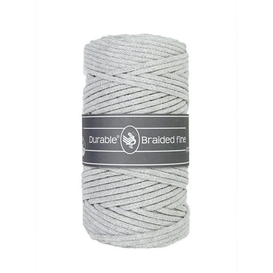 Durable Braided Fine Silver Grey (2228)