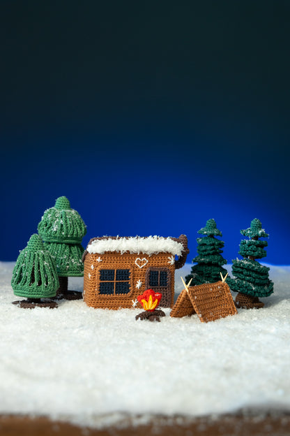 Kerstdorp Compleet Origineel uit Kerstdorp haken (Garenpakket)