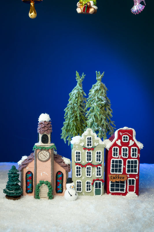 Kerstdorp Compleet Origineel uit Kerstdorp haken (Garenpakket)