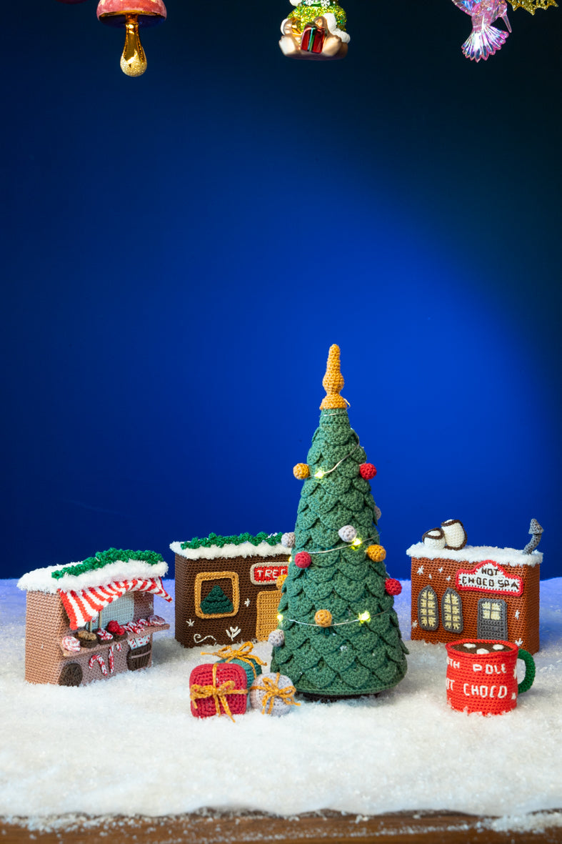 Kerstdorp Compleet Origineel uit Kerstdorp haken (Garenpakket)
