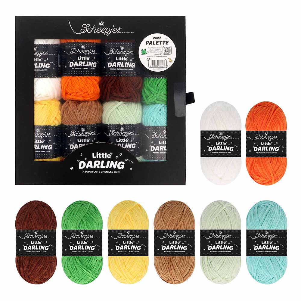 Scheepjes Little Darling colour pack (Pond Palet)