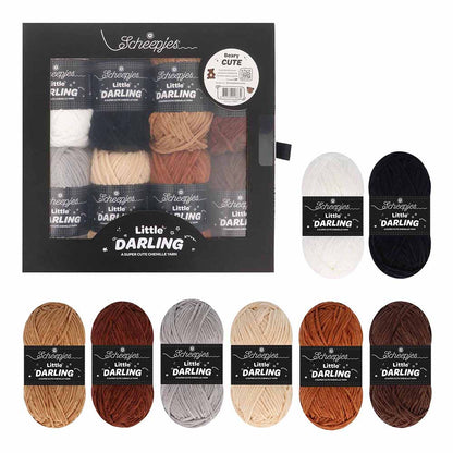 Scheepjes Little Darling colour pack (Beary Cute)