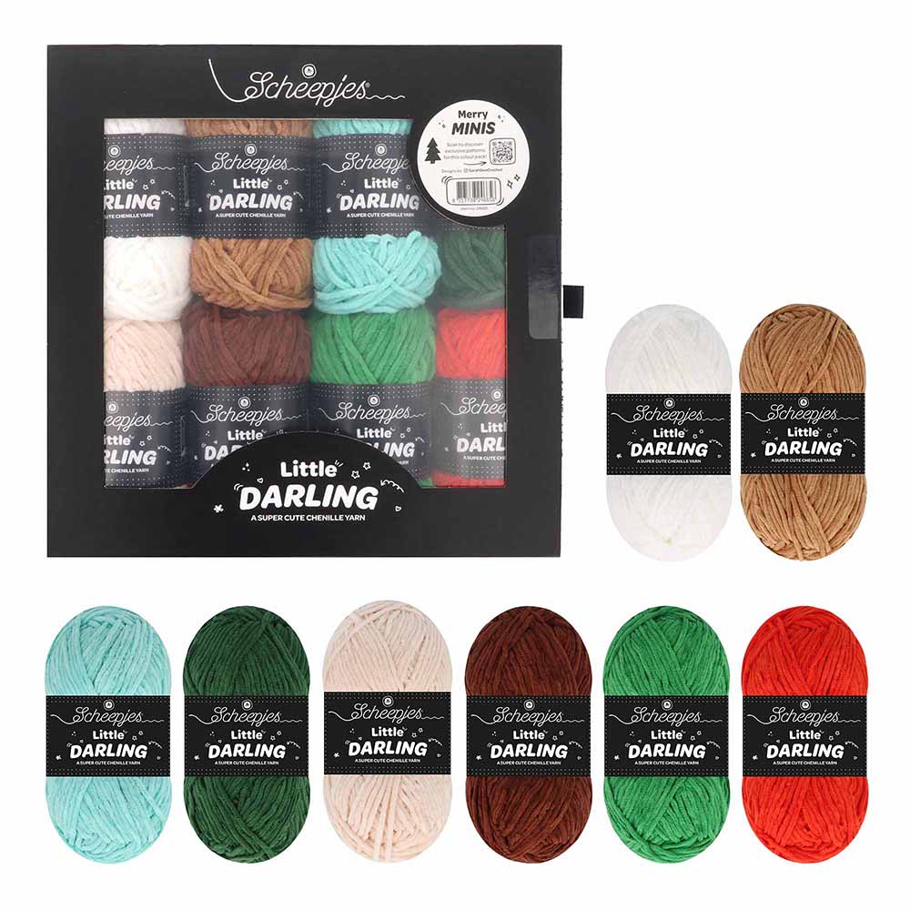 Scheepjes Little Darling colour pack (Merry Minis)