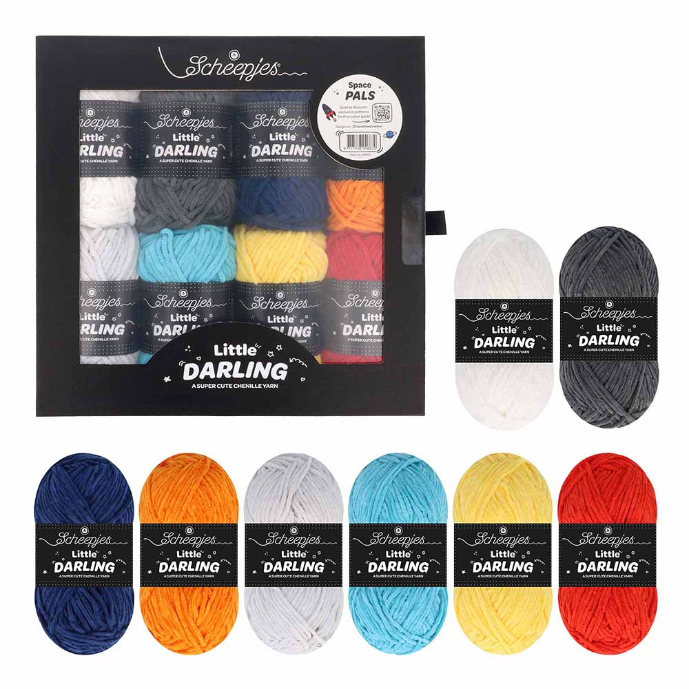 Scheepjes Little Darling colour pack (Space Pals)