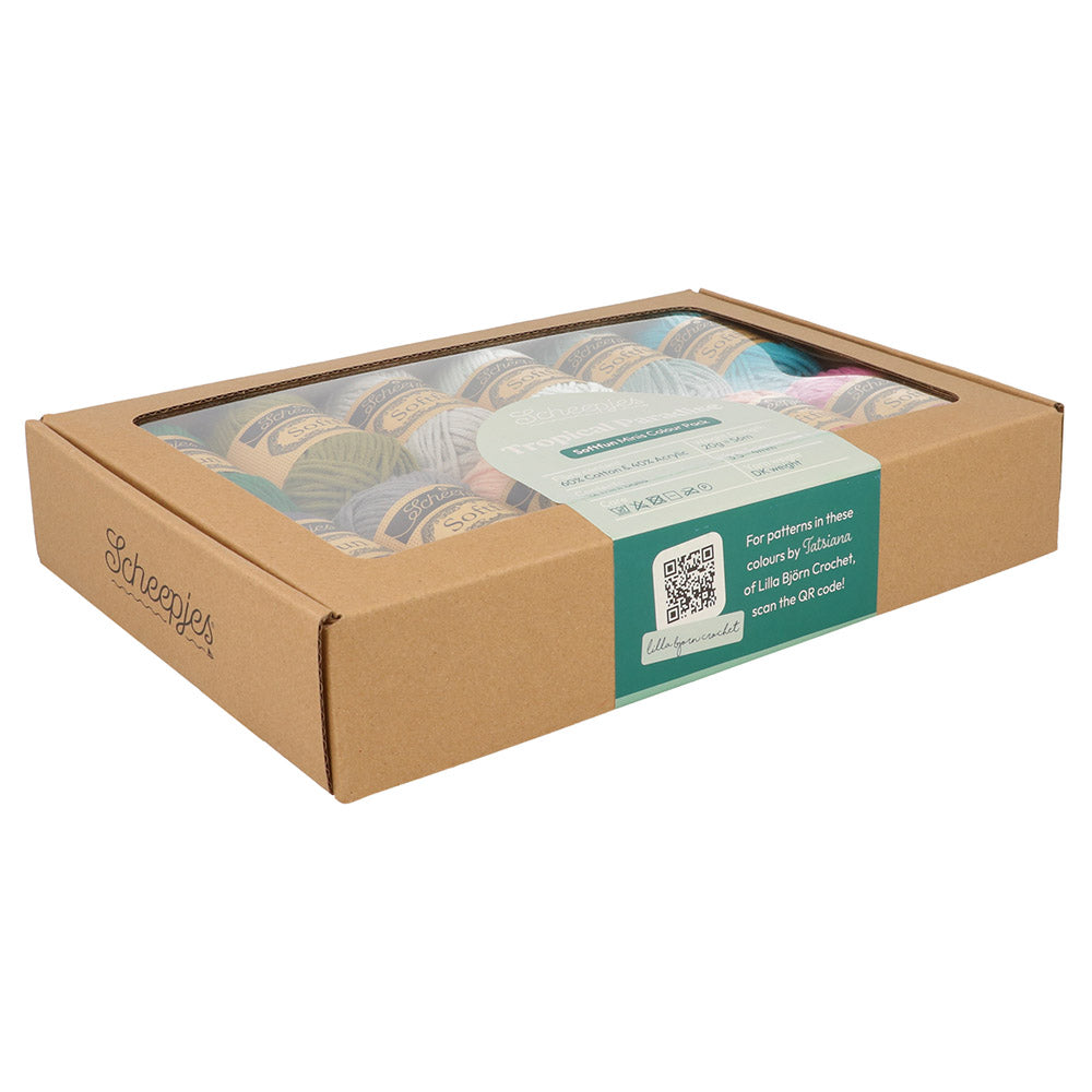 Scheepjes Softfun colour pack 12x20g -  Tropical Paradise