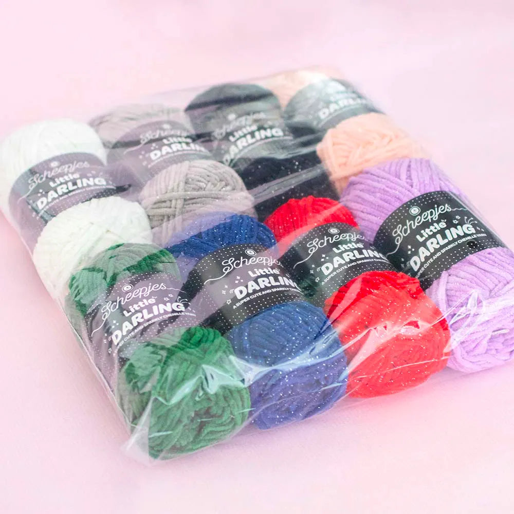 Scheepjes Little Darling Sparkle colour pack