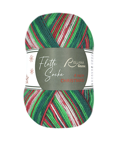 Rellana Flotte Socke 4f. Christmas (2025)