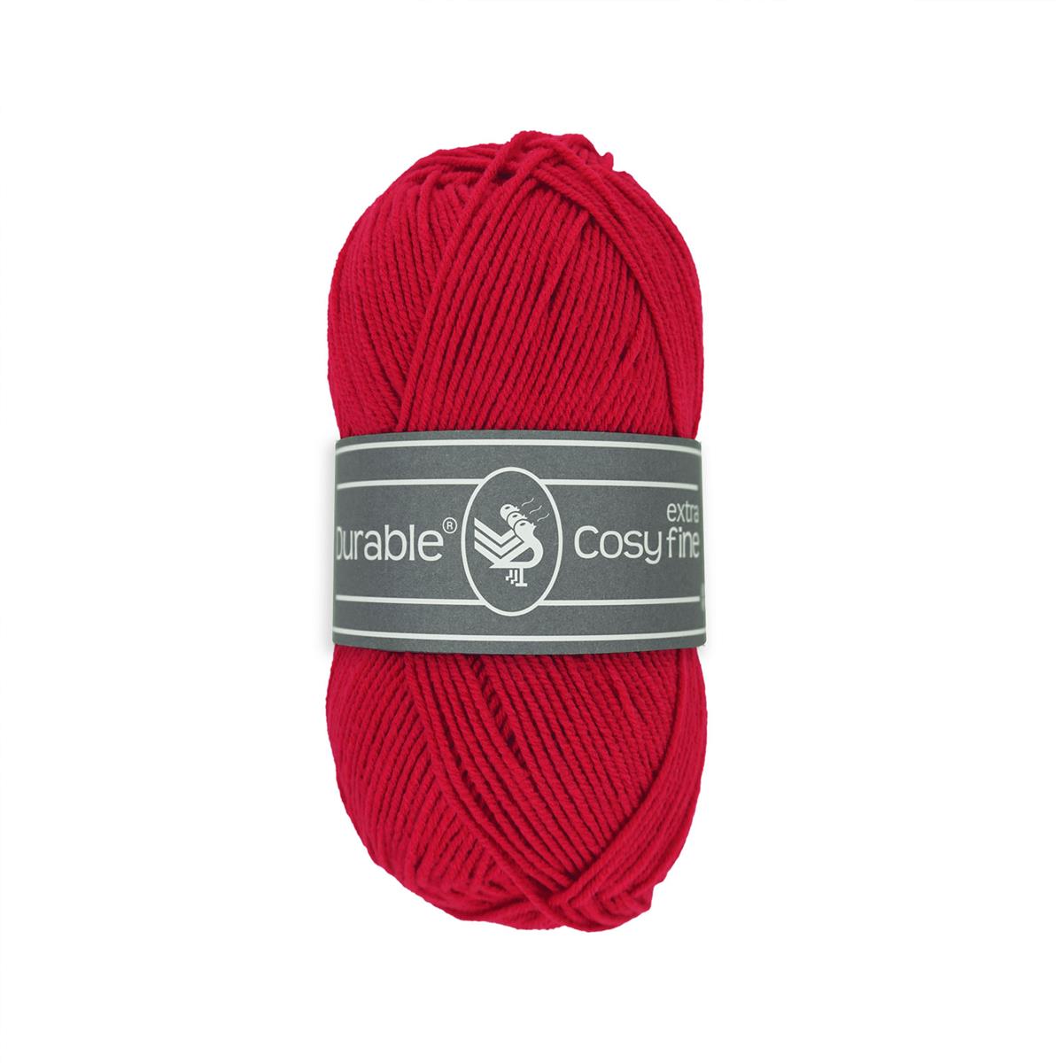 Durable Cosy Extra Fine Deep Red (317)