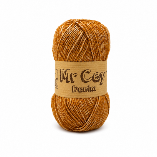 Mr. Cey Denim Druzy Citrine (336)