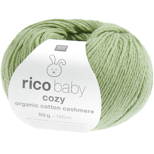 Rico Design Baby Cozy Organic Cotton Cashmere Spring Green (011)